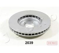 2x Disco freno Assale anteriore ventilato 602039C JAPKO per TOYOTA AVENSIS
