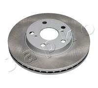 2x Disco freno Assale anteriore ventilato 602054C JAPKO per TOYOTA AURIS
