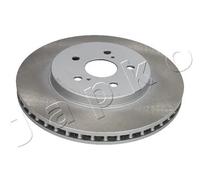 JAPKO 2x Disco Freno Ø318.5mmmm Frontale Ventilato per Lexus Rx 450h AWD