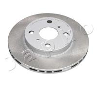 2x Disco freno Assale anteriore ventilato 60255C JAPKO per TOYOTA STARLET