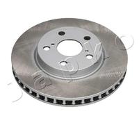 2x Disco freno Assale anteriore ventilato 60281C JAPKO per TOYOTA CARINA E VI