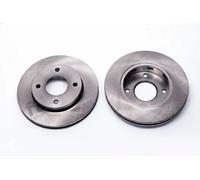 KRAFT AUTOMOTIVE 2x Disco Frontale Ø256mm Ventilato per Mitsubishi COLT VI