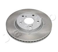 2x Disco freno Assale anteriore ventilato 60439C JAPKO per HONDA CIVIC IX HR-V