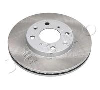 2x Disco freno Assale anteriore ventilato 60491C JAPKO per HONDA CAPA JAZZ II