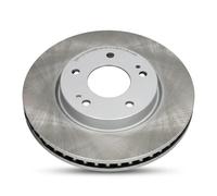 2x Disco freno Assale anteriore ventilato 60537C JAPKO per MITSUBISHI LANCER VII