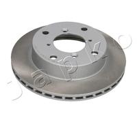 2x Disco freno Assale anteriore ventilato 60806C JAPKO per SUZUKI SUBARU