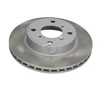 2x Disco freno Assale anteriore ventilato 60814C JAPKO per SUZUKI BALENO