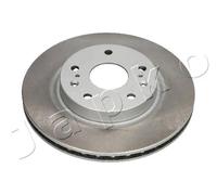 2x Disco freno Assale anteriore ventilato 60827C JAPKO per SUZUKI SX4 S-CROSS