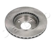2x Disco freno Assale anteriore ventilato 60833C JAPKO per SUZUKI IGNIS III