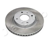 2x Disco freno Assale anteriore ventilato 60K15C JAPKO per HYUNDAI KIA