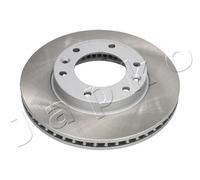 2x Disco freno Assale anteriore ventilato 60K21C JAPKO per KIA