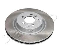 2x Disco freno Assale anteriore ventilato 60L02C JAPKO per LAND ROVER