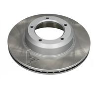 2x Disco freno Assale anteriore ventilato 60L09C JAPKO per LAND ROVER