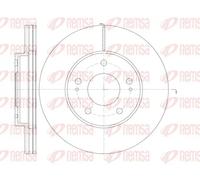REMSA 2x Disco freno 61130.10 anteriore ventilato Ø276 mm per Mitsubishi Space Wagon