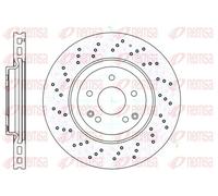Remsa Disco freno 61138.10 anteriore ventilato Ø330 mm 2x per Mercedes-Benz
