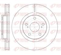 2x Disco freno Assale anteriore ventilato 61189.10 REMSA per TOYOTA RAV 4 III