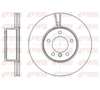 2x Disco freno Assale anteriore ventilato 61194.10 REMSA per BMW 3 Touring X1 3