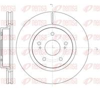 REMSA Disco freno 61212.10 anteriore ventilato Ø294,5 mm 2x per Suzuki Grand Vitara II JT