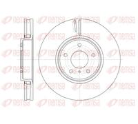 Remsa Disco freno 61244.10 anteriore ventilato per Infiniti FX/Q70 (Y51) 2 pezzi