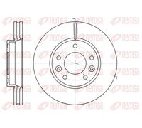 2x Disco freno Assale anteriore ventilato 61294.10 REMSA per KIA CARNIVAL II