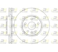 2x Disco freno Assale anteriore ventilato 61313.10 ROADHOUSE per OPEL CHEVROLET
