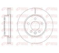 2x Disco freno Assale anteriore ventilato 61418.10 REMSA per VW AMAROK