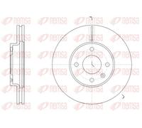 2x Disco freno Assale anteriore ventilato 61456.10 REMSA per CHEVROLET