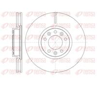 2x Disco freno Assale anteriore ventilato 61472.10 REMSA per CITROËN PEUGEOT