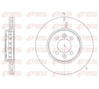 REMSA Dischi freno 61499.10 anteriore ventilato Ø280 mm 2x