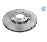 2x Disco freno Assale anteriore ventilato 615 521 6017 MEYLE per OPEL ASTRA H