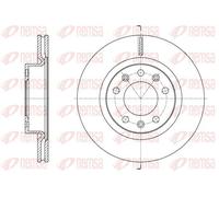 Remsa Disco freno 61584.10 anteriore ventilato Ø266 mm 2 pezzi per Peugeot 308 II
