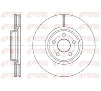 2x Disco freno Assale anteriore ventilato 61602.10 REMSA per FORD S-MAX