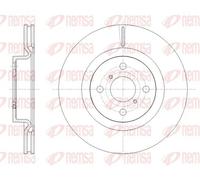 Remsa Disco freno 61656.10 Ventilato assale anteriore per Toyota Yaris 2x