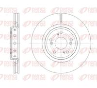 2x Disco freno Assale anteriore ventilato 61658.10 REMSA per HONDA CR-V IV