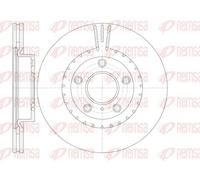 2x Disco freno Assale anteriore ventilato 61722.10 REMSA per NISSAN 350Z Coupé