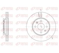 2x Disco freno Assale anteriore ventilato 61784.10 REMSA per KIA HYUNDAI