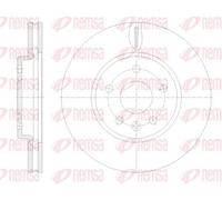 2x Disco freno Assale anteriore ventilato 61793.10 REMSA per OPEL ASTRA K