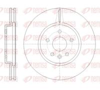 2x Disco freno Assale anteriore ventilato 61794.10 REMSA per OPEL ASTRA K