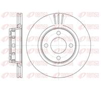 2x Disco freno Assale anteriore ventilato 6295.10 REMSA per AUDI COUPE B3