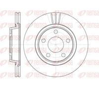 REMSA 6548.10 Disco freno