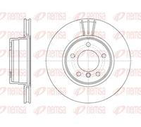 2x Disco freno Assale anteriore ventilato 6653.10 REMSA per BMW 5 5 Touring