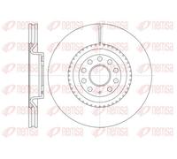 REMSA Disco freno 6791.10 anteriore ventilato Ø345 mm – 2 pezzi