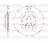 Remsa Disco freno 6942.10 anteriore ventilato Ø347 mm 2 pezzi per Audi