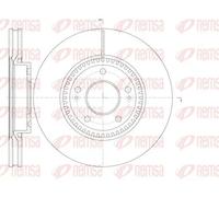 2x Disco freno Assale anteriore ventilato 6988.10 REMSA per KIA HYUNDAI