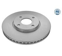 2x Meyle 715 521 0033 / Pd Disco Freni Anteriore per Ford Ecosport