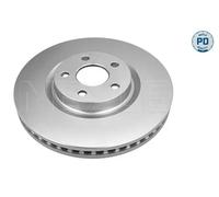 2x Disco freno Assale anteriore ventilato 715 521 0045/PD MEYLE per FORD
