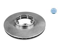 2x Disco freno Assale anteriore ventilato 715 521 7022 MEYLE per FORD