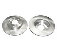 2x Disco freno Assale anteriore ventilato BS-5510HC OPTIMAL per VW
