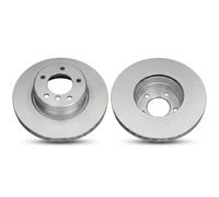 2x Disco freno Assale anteriore ventilato BS-7566HC OPTIMAL per BMW 5 5 Touring