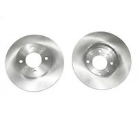 2x Disco freno Assale anteriore ventilato BS-7686C OPTIMAL per HYUNDAI ACCENT II